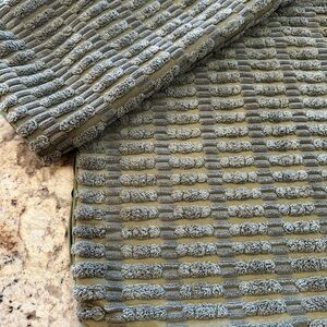 16x16 Soft Pillow Covers - Olive Set of 2